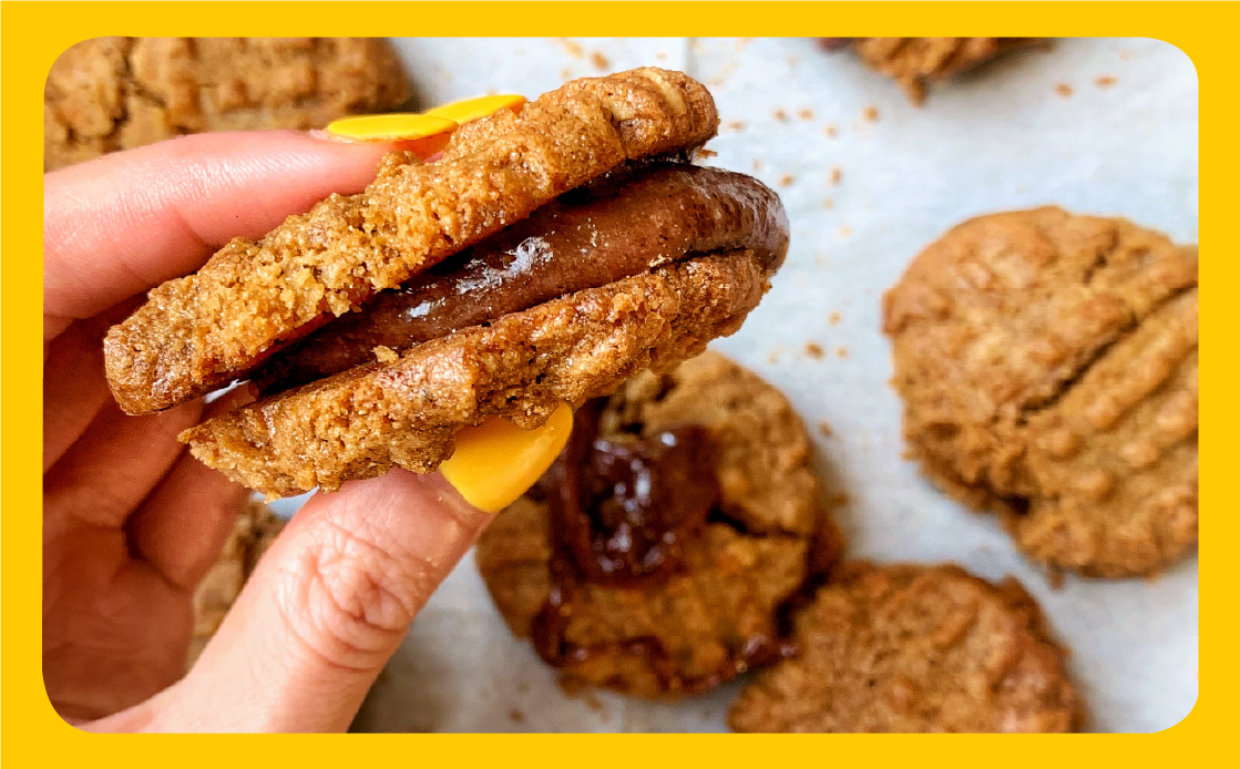 Celebrate National Dessert Day with Purecane’s Peanut Butter Chocolate Sandwich Cookies