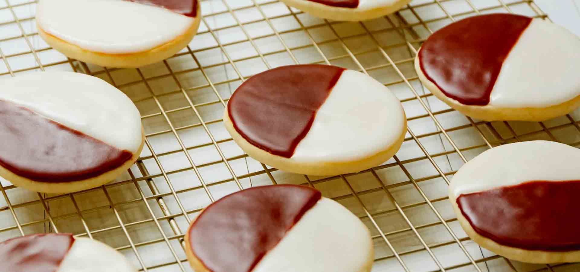 No Sugar Black and White Cookies Recipe