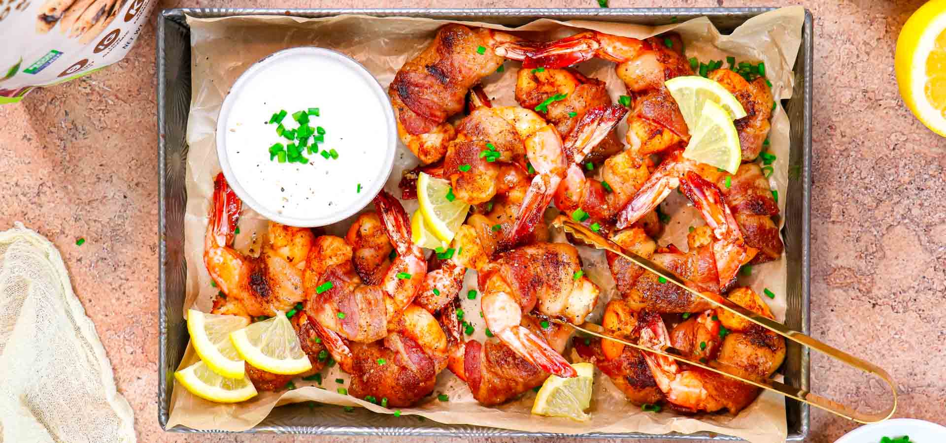 Brown Sugar Glazed Shrimp Appetizer