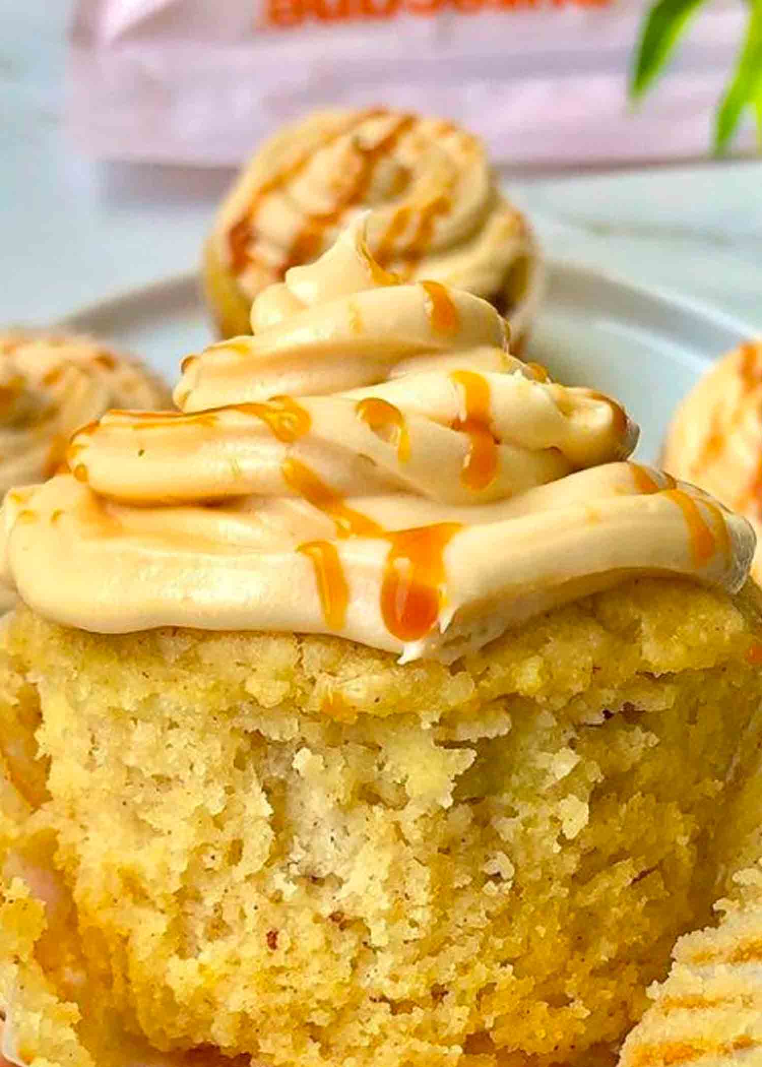 Sugar-Free Caramel Apple Cupcake Recipe
