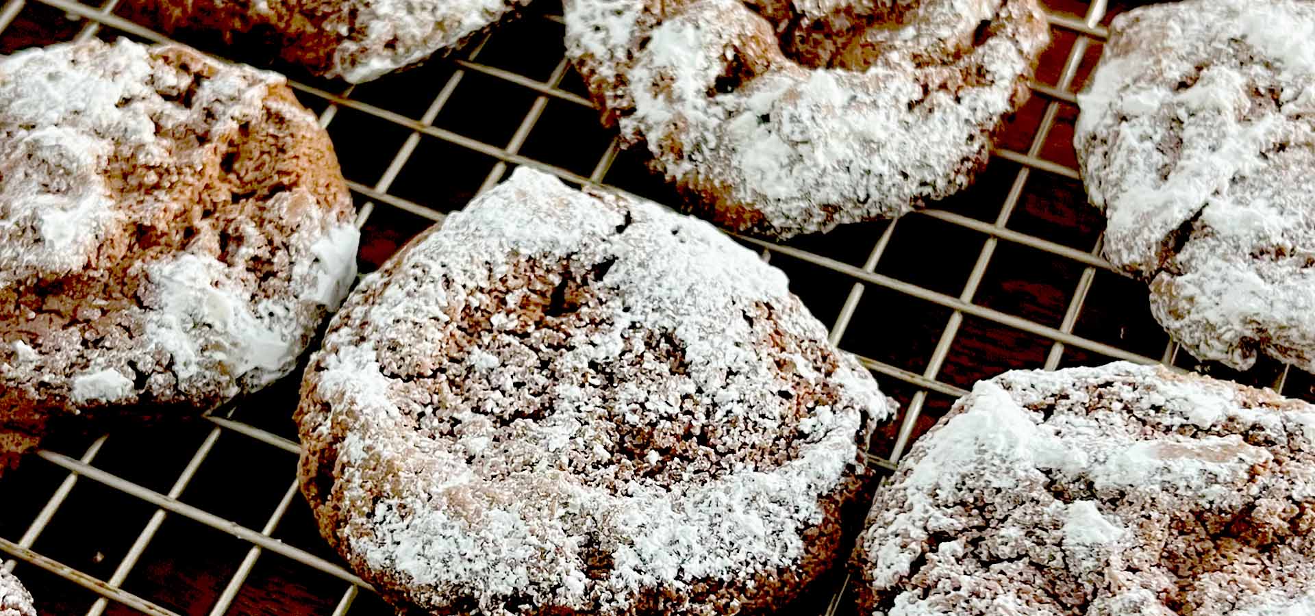 Gluten Free Chocolate Crinkle Cookies - Sugar Free Recipe