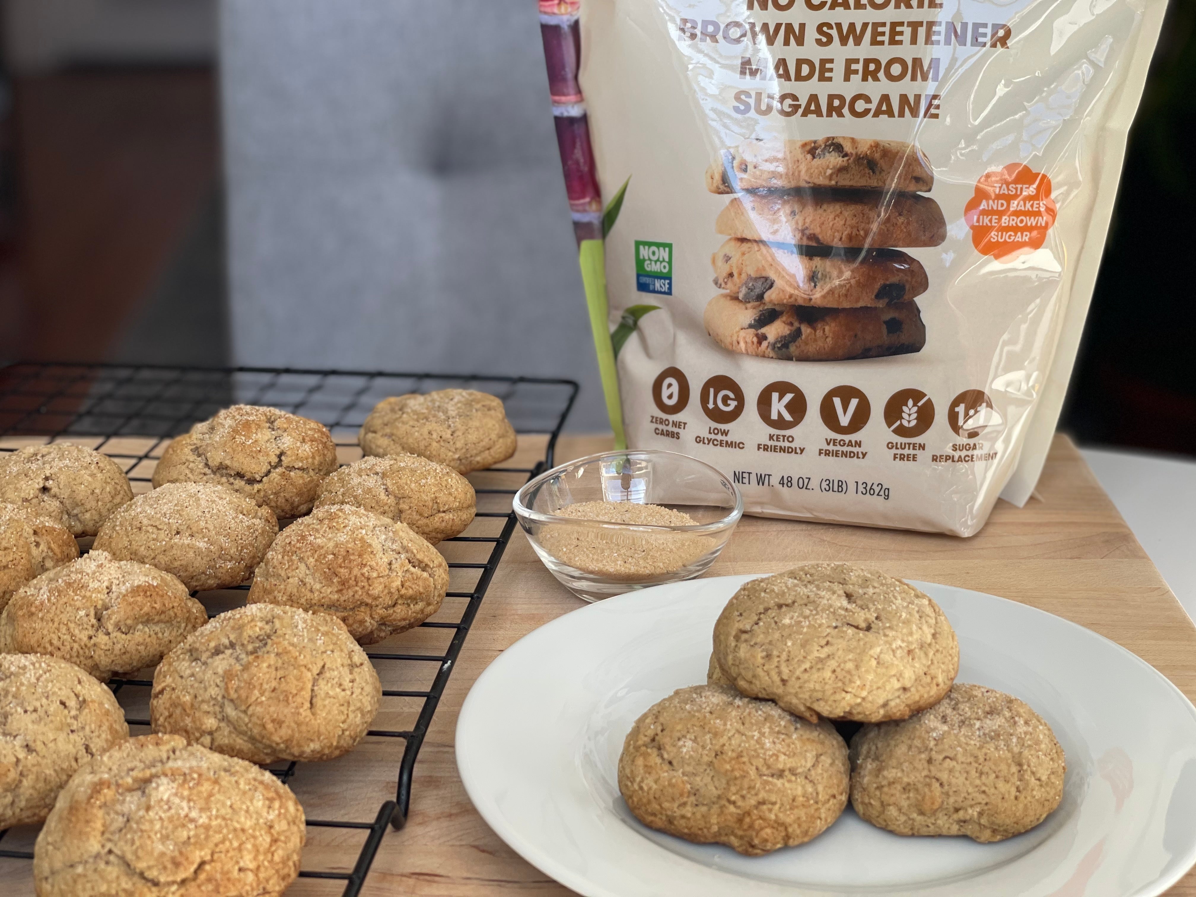 Brown Sweetener Maple Nutmeg Cookies