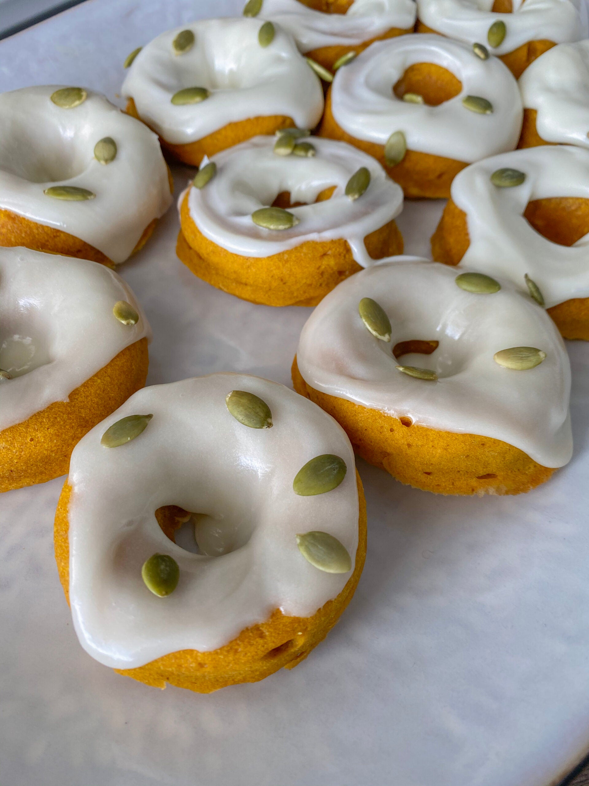 Gluten Free Pumpkin Spiced Donuts