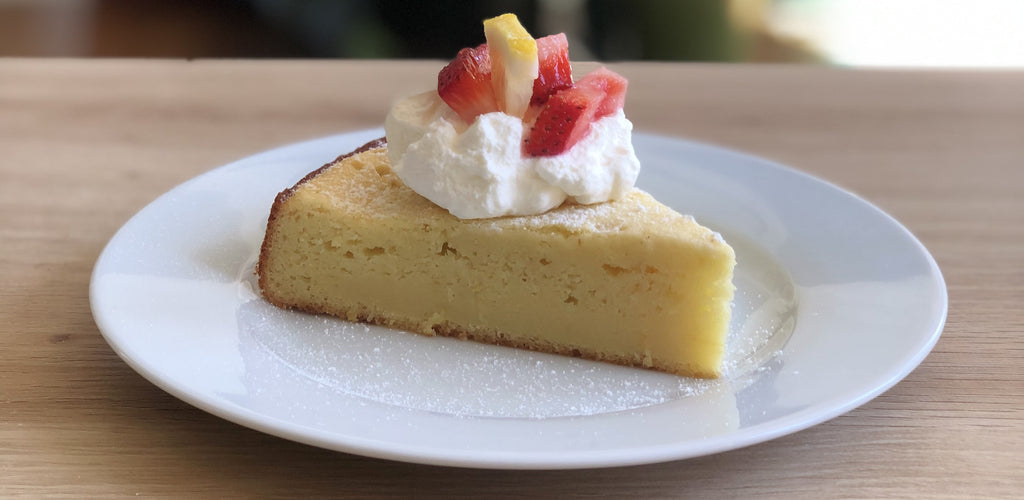 SUGAR-FREE LEMON RICOTTA CAKE