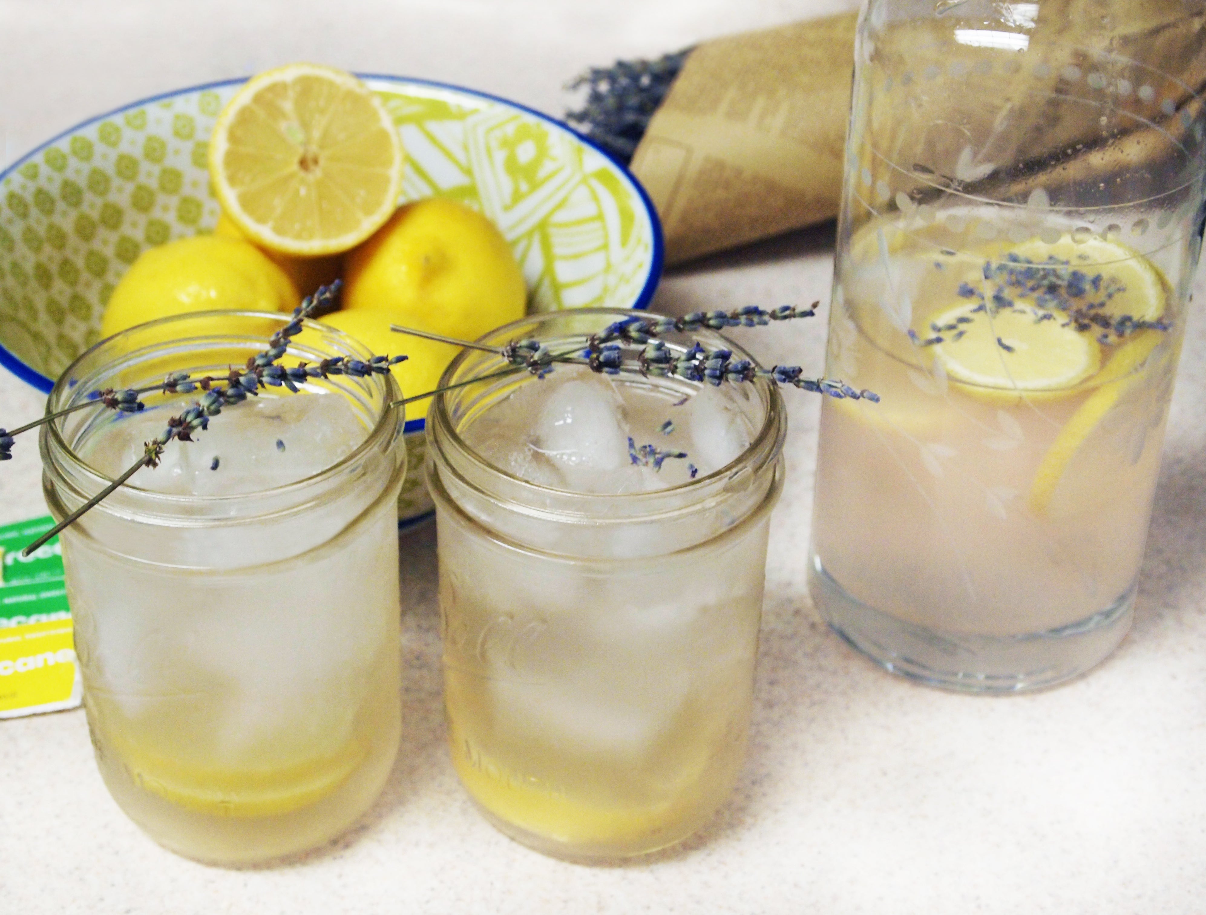 Sugar-Free Lavender Lemonade