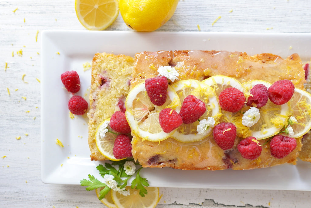 SUGAR-FREE RASPBERRY LEMON CAKE