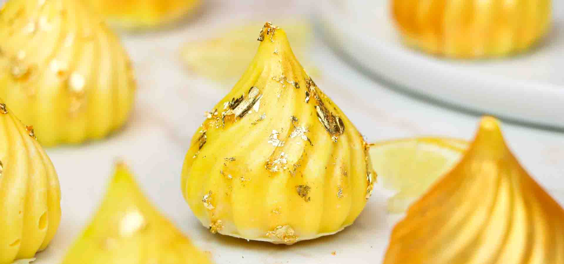 Reduced Sugar Lemon Curd Meringue Bites Recipe