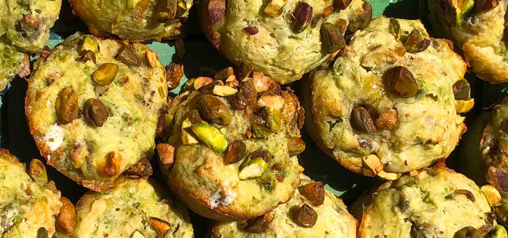 Sugar-Free Pistachio Matcha Muffins Recipe