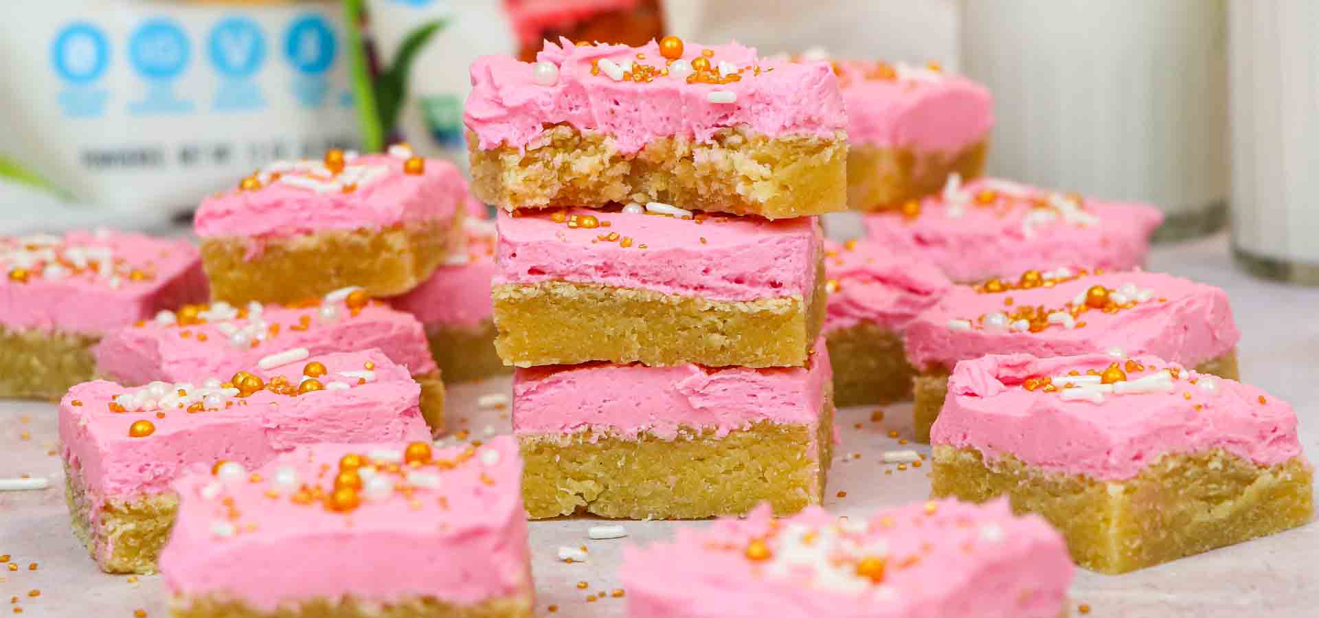 Frosted Sugar Cookie Bars
