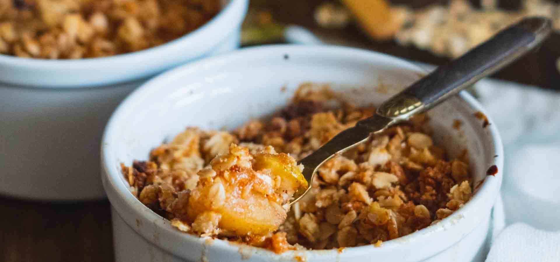 Low Sugar Peach Cobbler Recipe