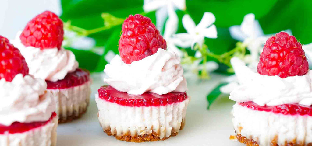 Keto-Friendly Recipe for Raspberry Mini Cheesecakes