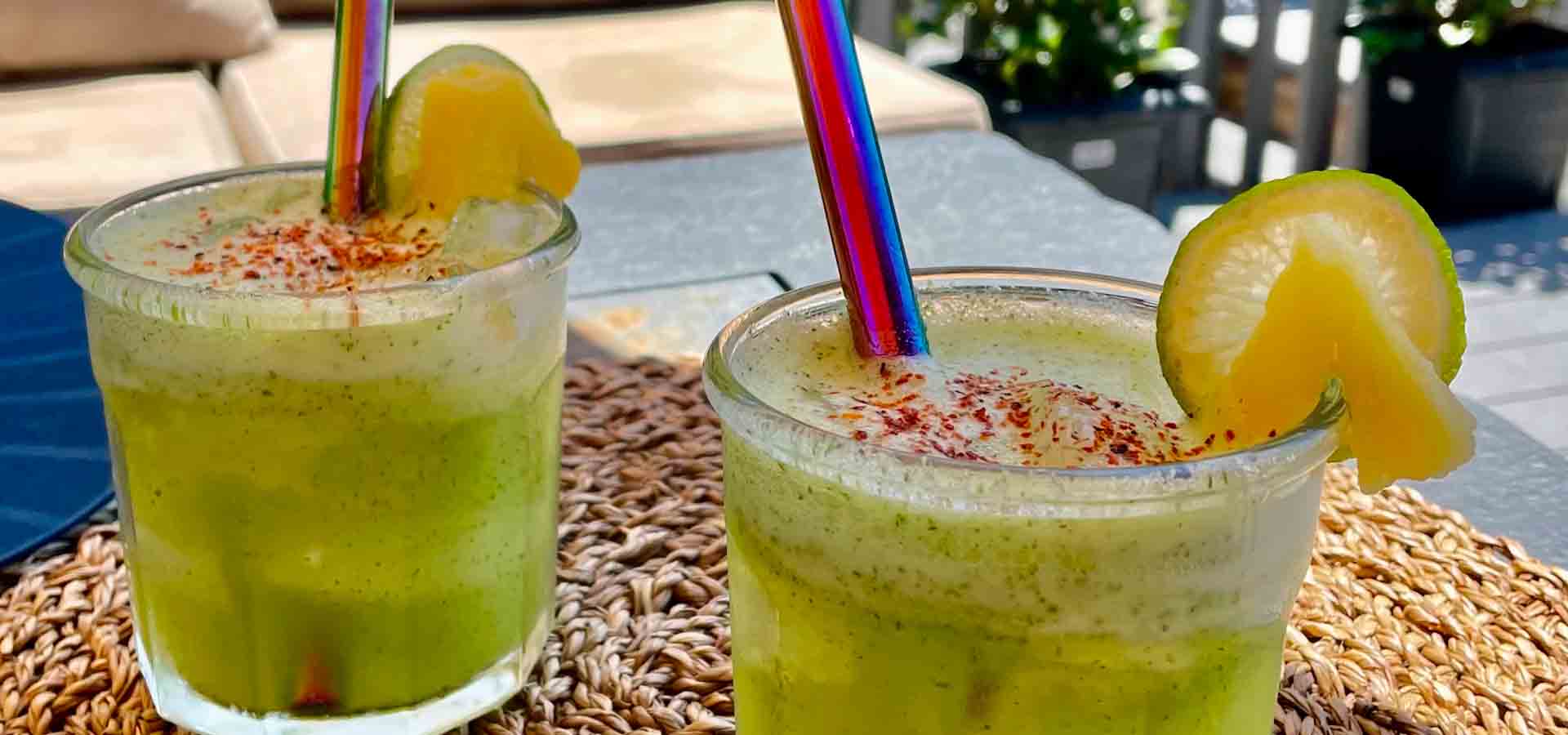 Sparkling Pineapple Mint Mocktail