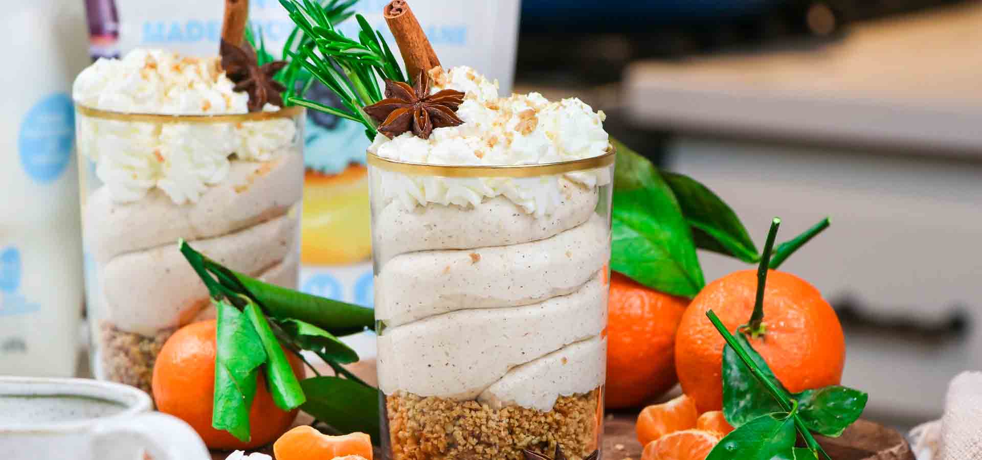 Spiced Cheesecake Cups