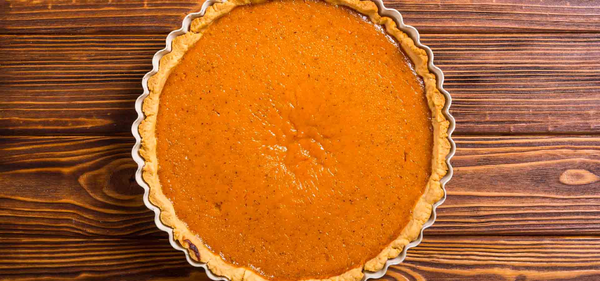Reduced Sugar Classic Pumpkin Pie