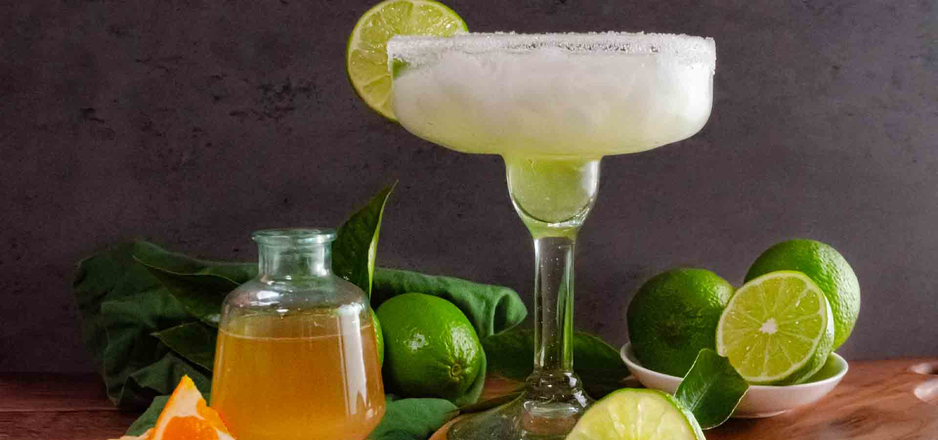 Homemade Orange Liqueur Margarita