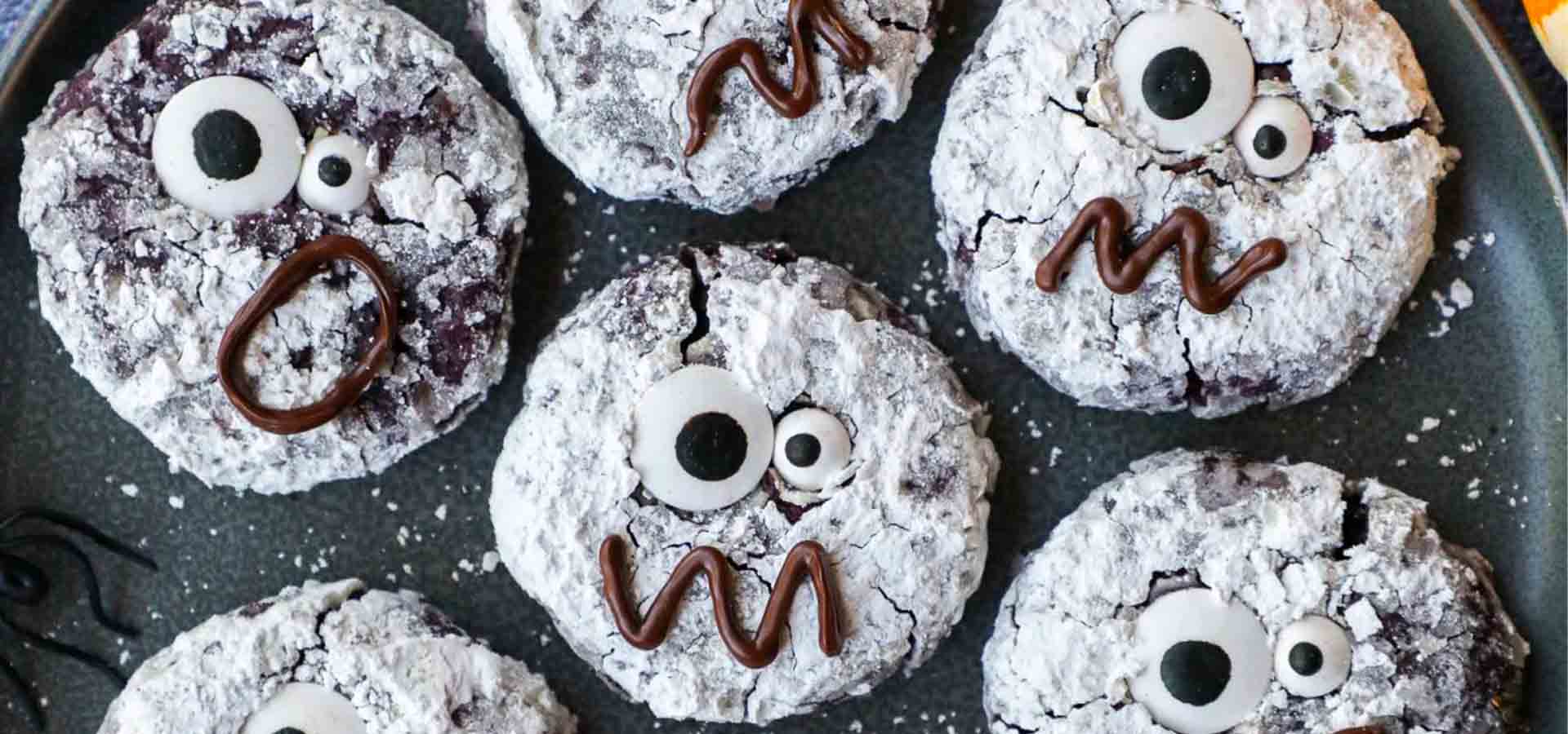 SPOOKY HALLOWEEN MONSTER COOKIES