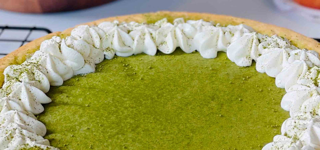 Sugar-Free Matcha Green Tea Pie Recipe