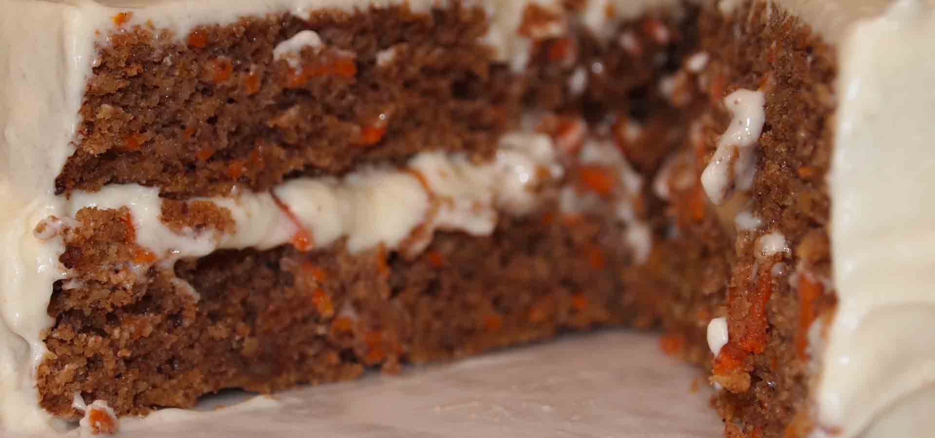 Keto Carrot Cake with Cream Cheese Frosting