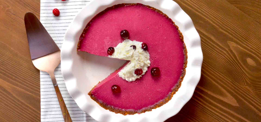 Cranberry Sherbet Pie