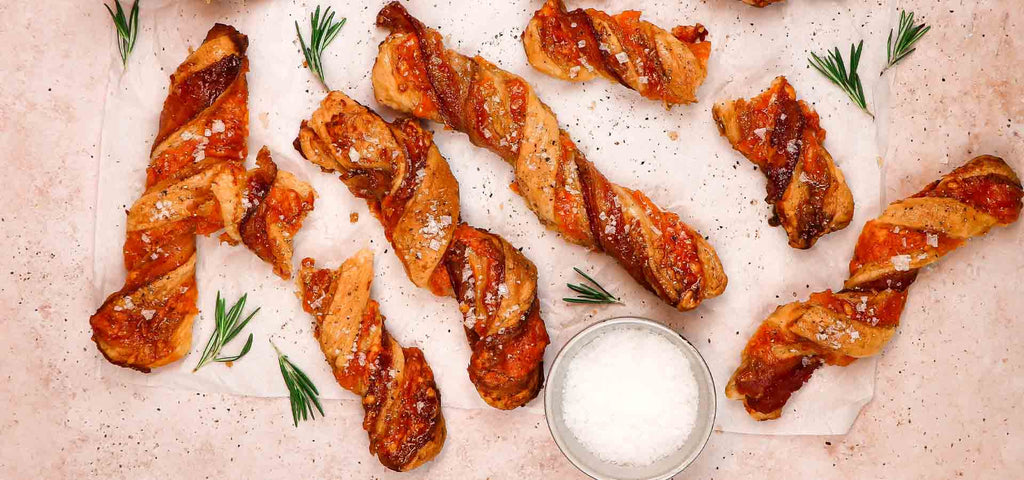 Savory Brown Sugar Bacon Twists