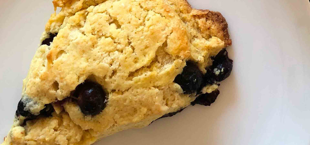 Sugar-Free Lemon Blueberry Scones Recipe