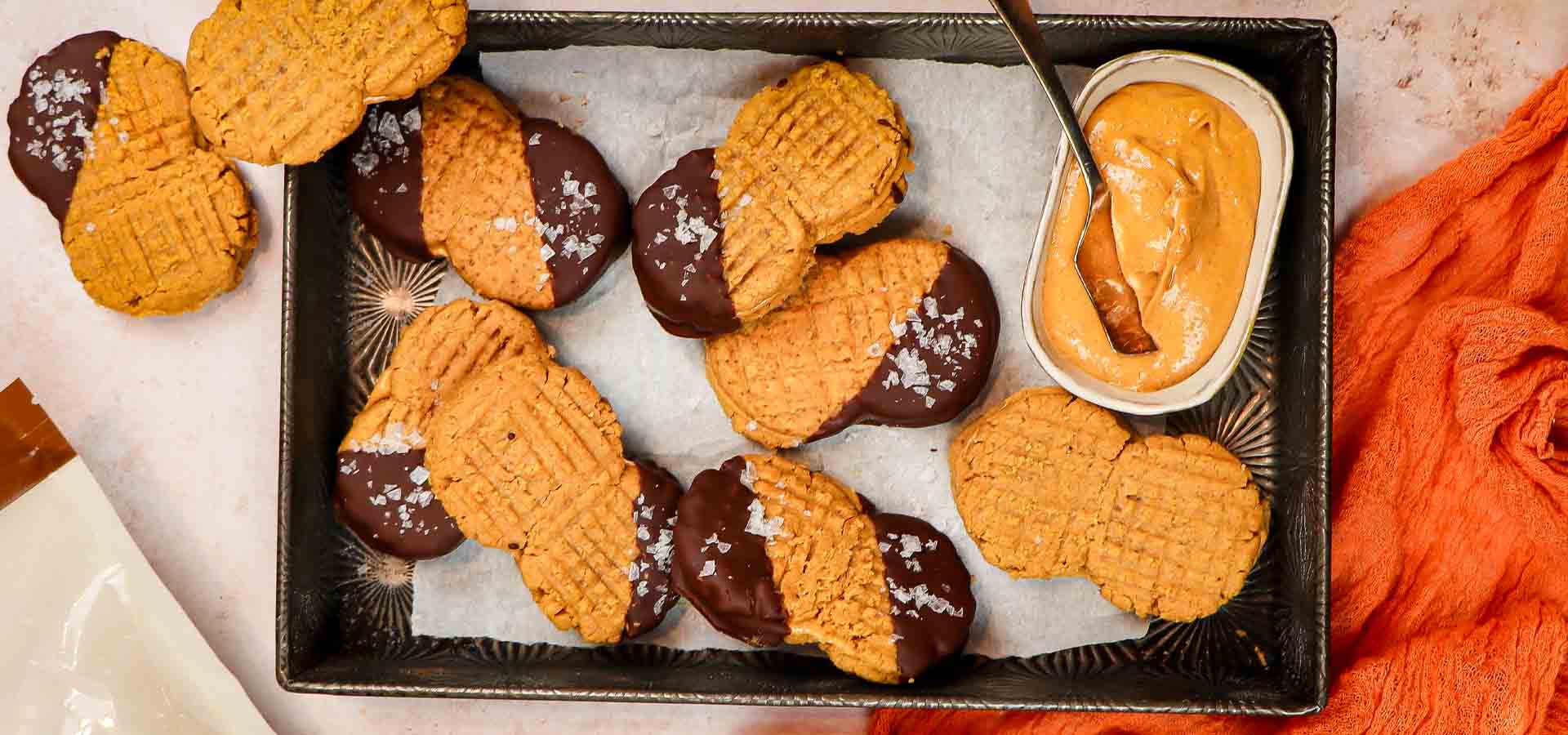 Reduced Sugar Healthy Nutter Butters Cookie Sandwiches