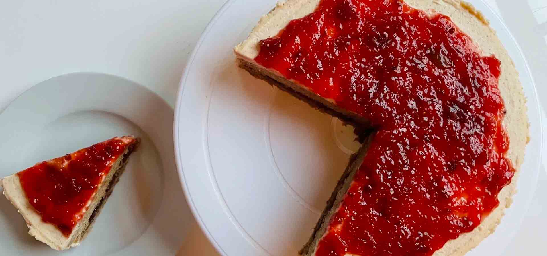 Reduced Sugar Honeyed Fig Rye Cake and Brown Butter Frosting