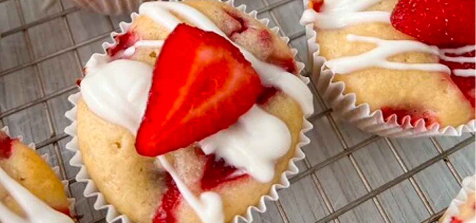 Strawberry Shortcake Cupcakes