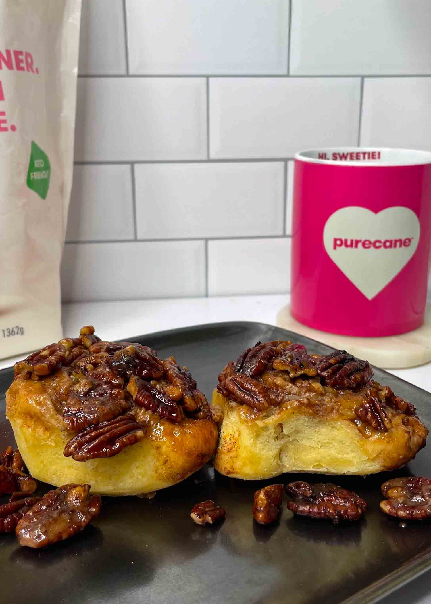 Low Sugar Pecan Sticky Buns Recipe