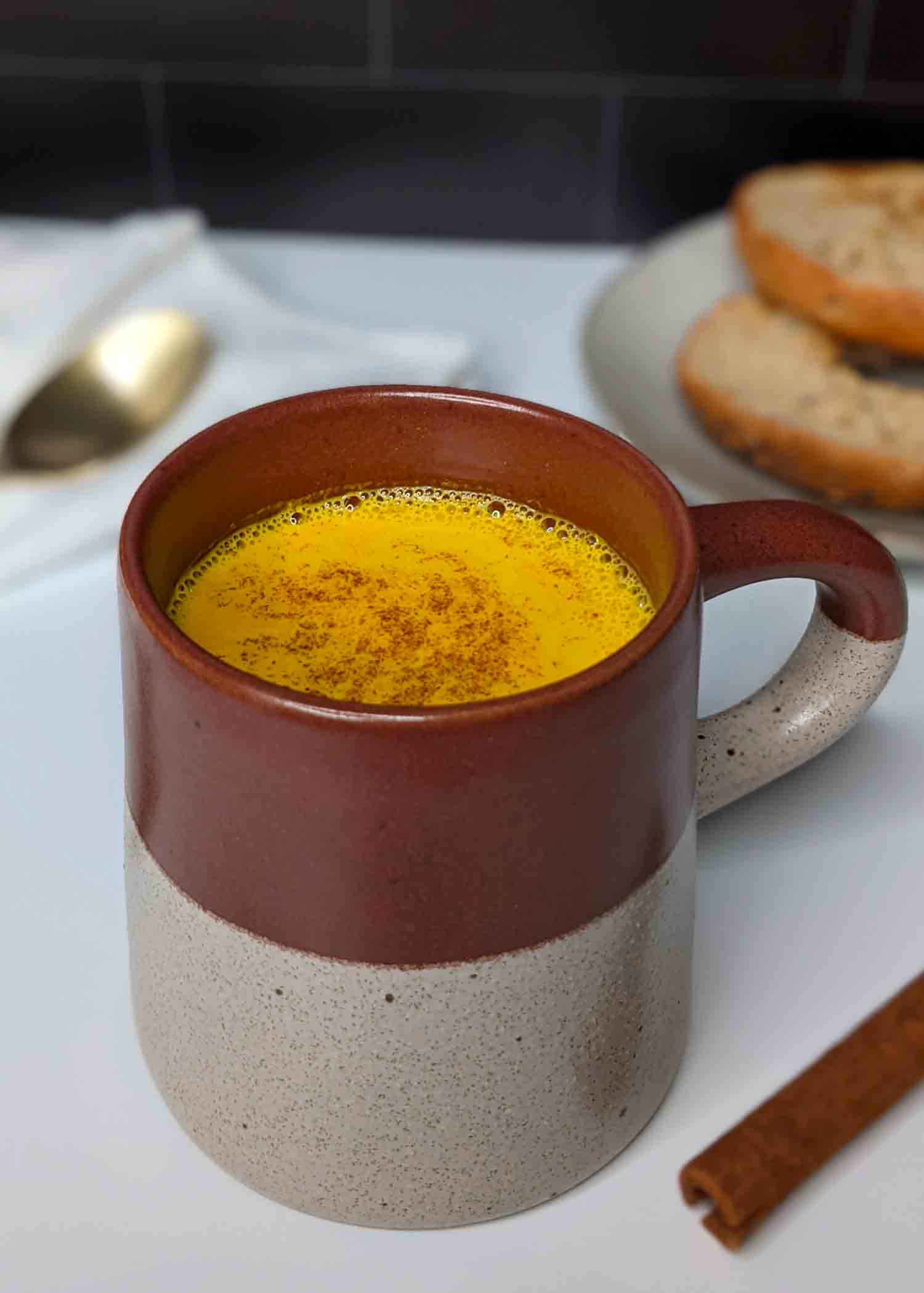 Sugar-Free Golden Milk Latte Recipe
