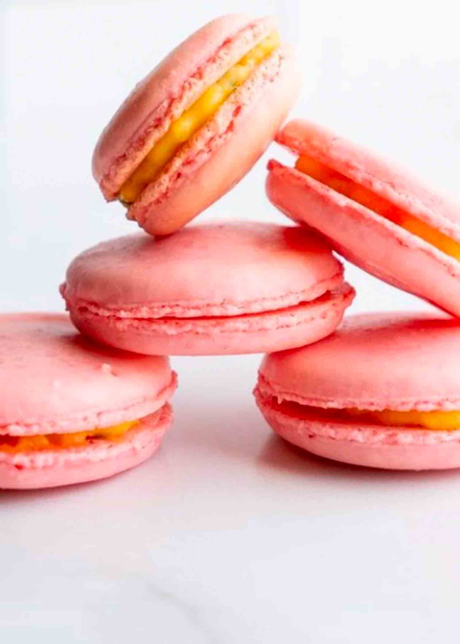 Reduced Sugar Passionfruit Macarons Recipe