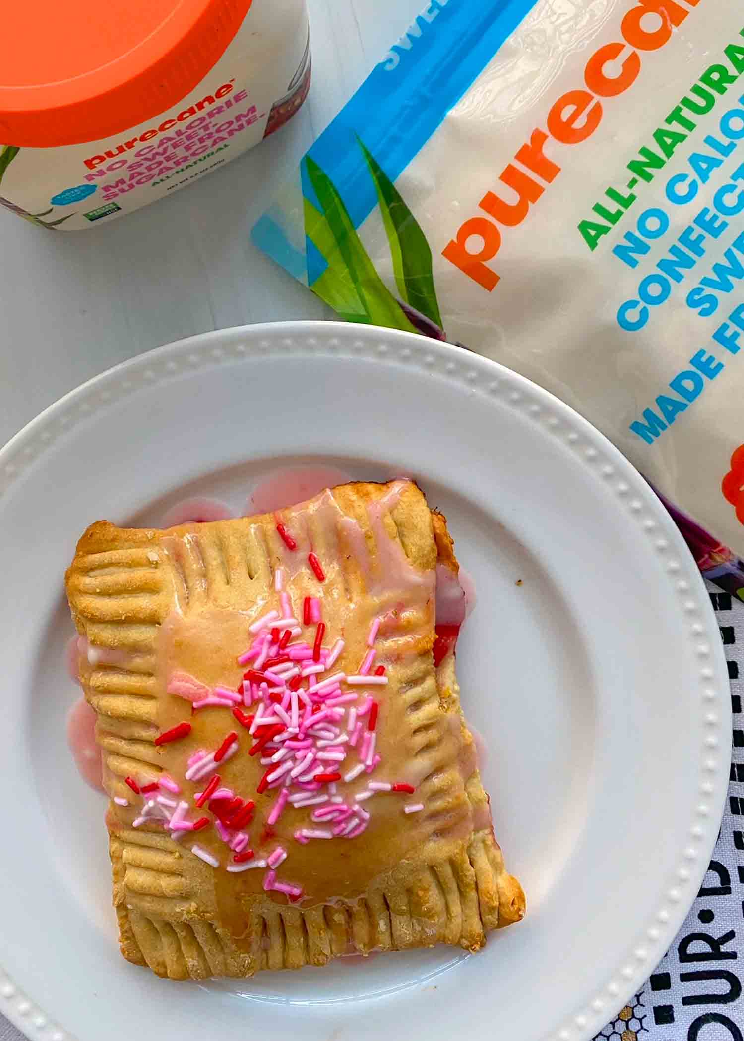 Sugar-Free Vegan Strawberry Pop-Tart Recipe
