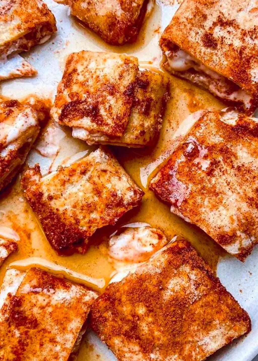 Healthier Cinnamon Sugar Rollups Recipe