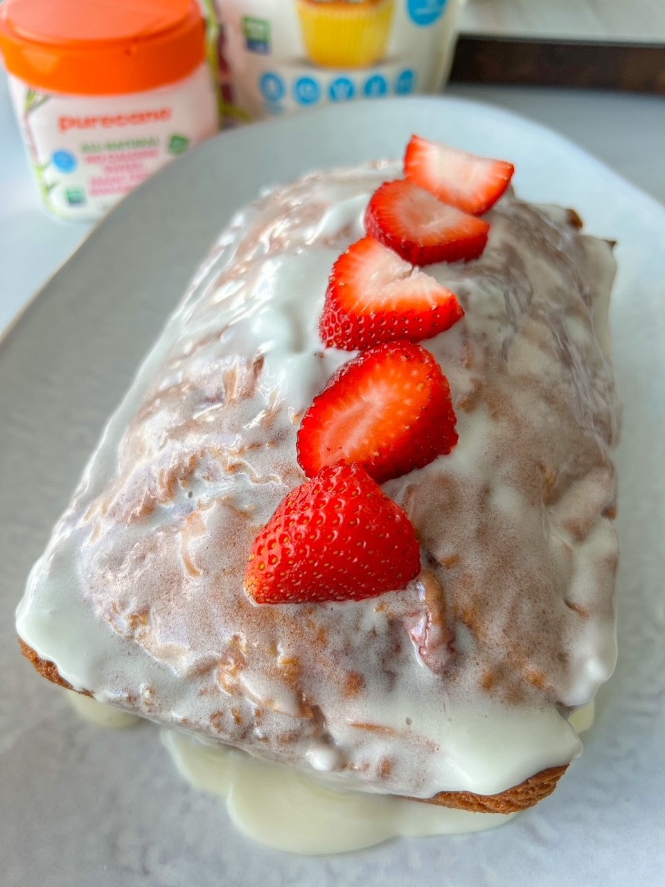 Vegan Strawberry Cake
