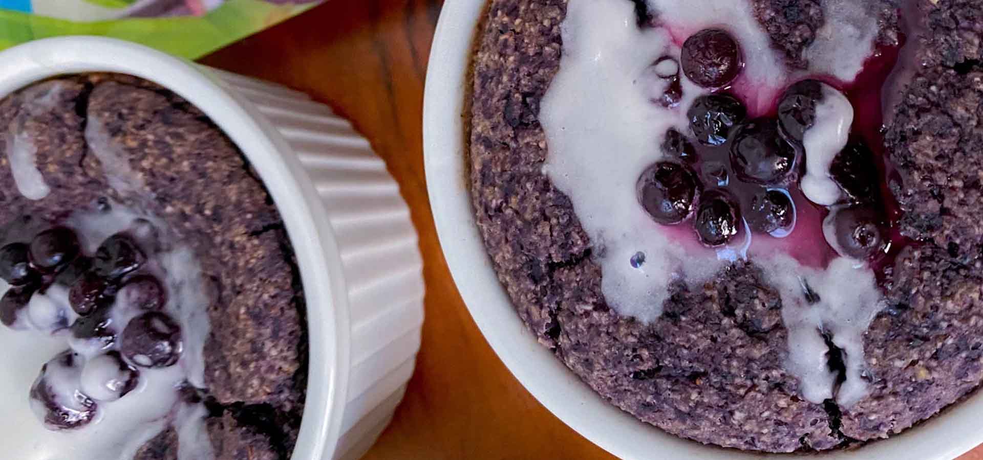 Vegan Baked Blueberry Oatmeal