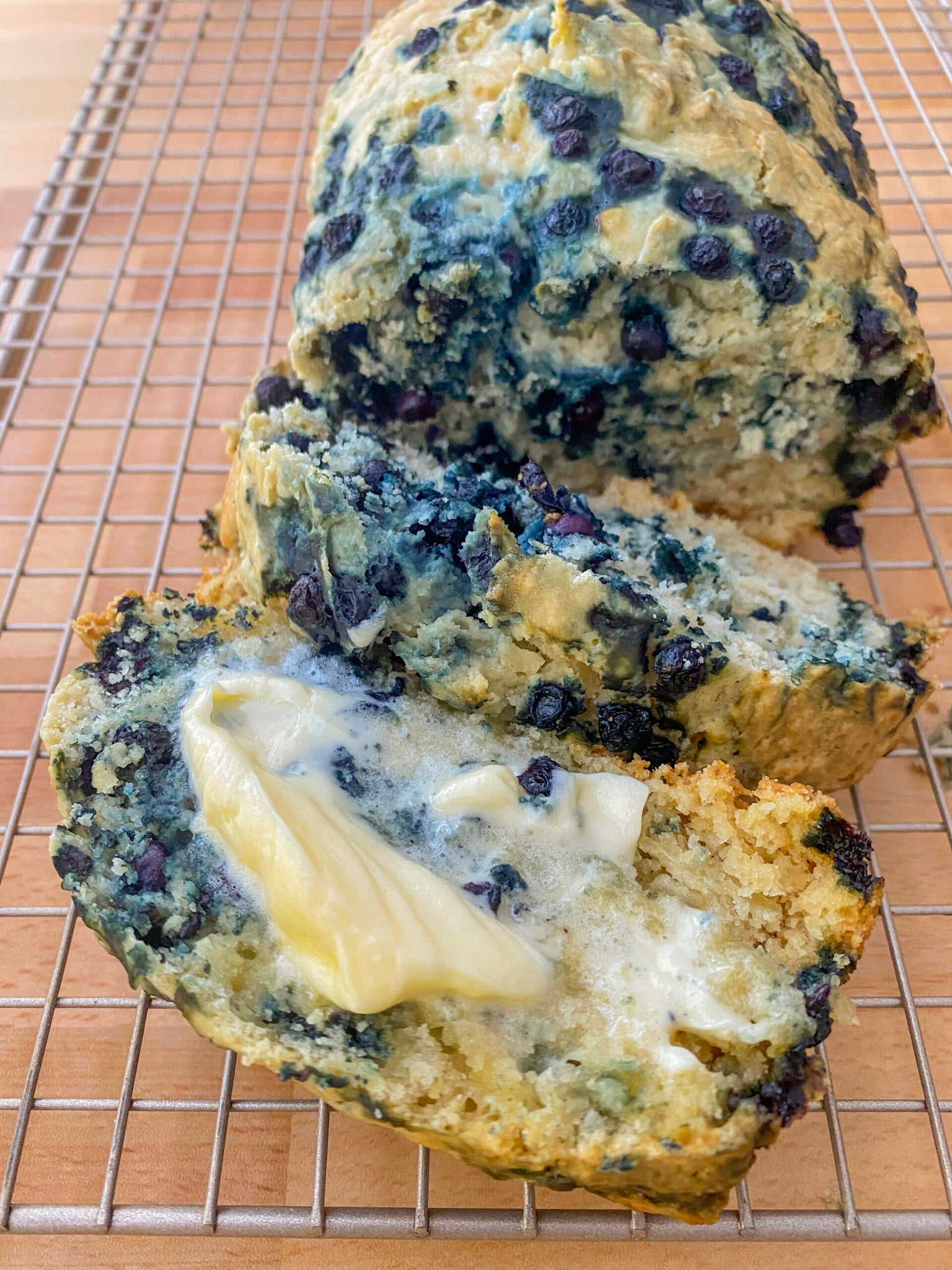 Vegan Blueberry Muffin Bread