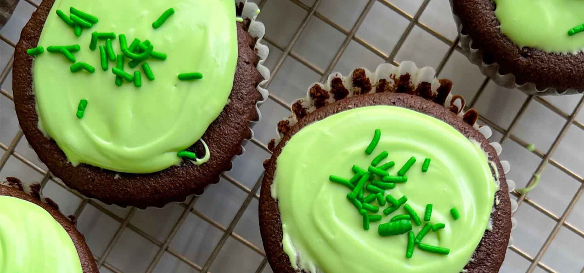 Vegan Green Velvet Cupcakes