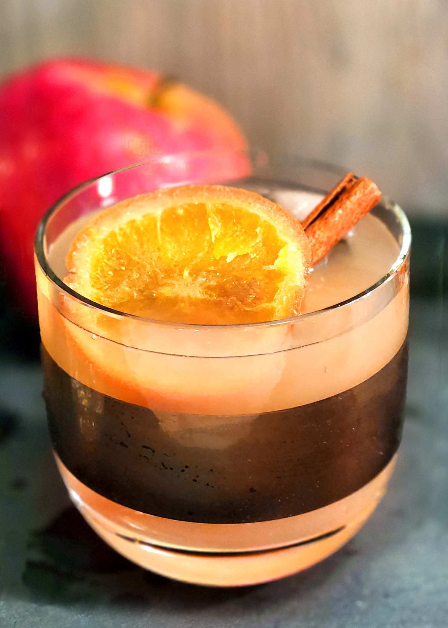 Apple Cider Whiskey Sour Recipe - Reduced Sugar