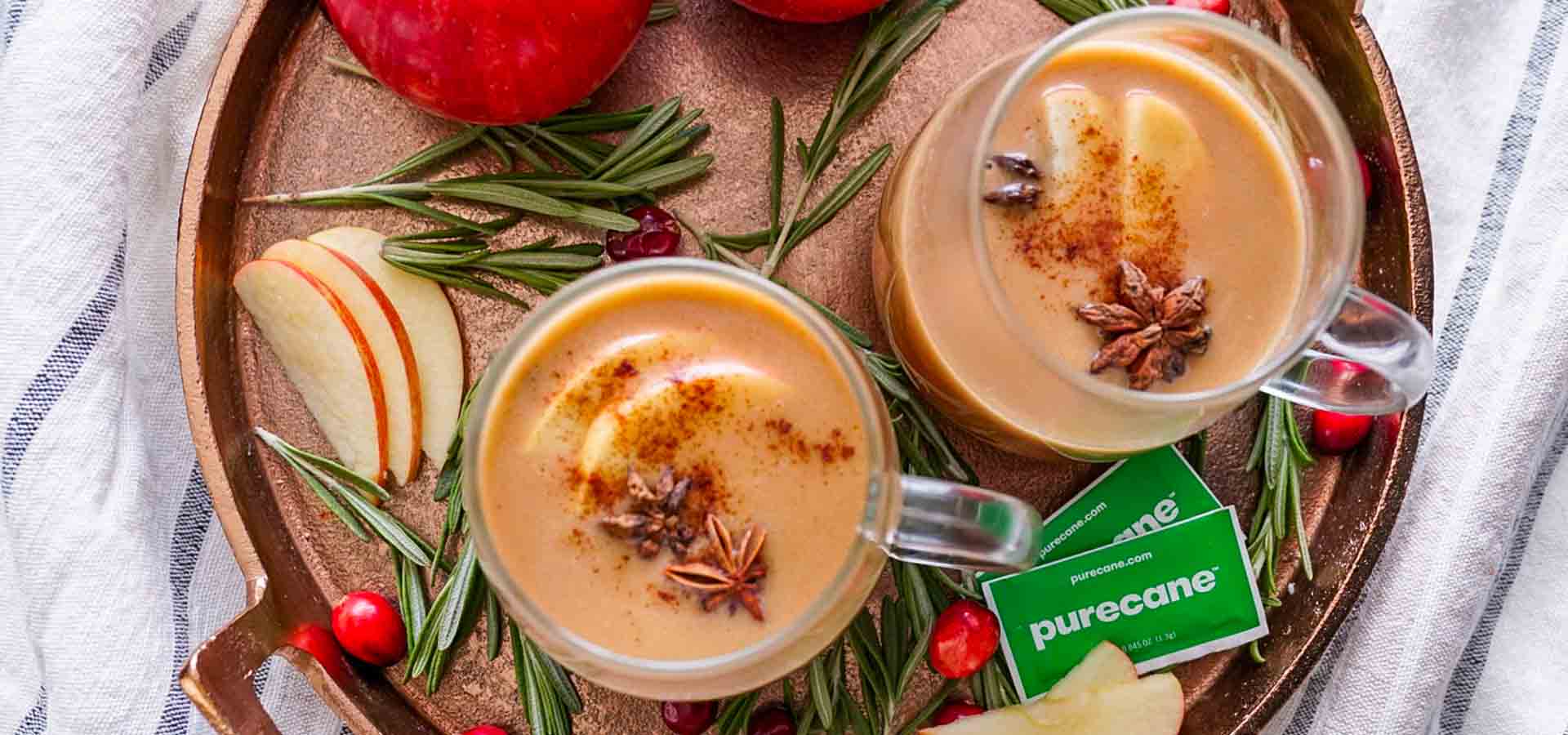 Apple Hot Buttered Rum Recipe for Low Sugar Diet