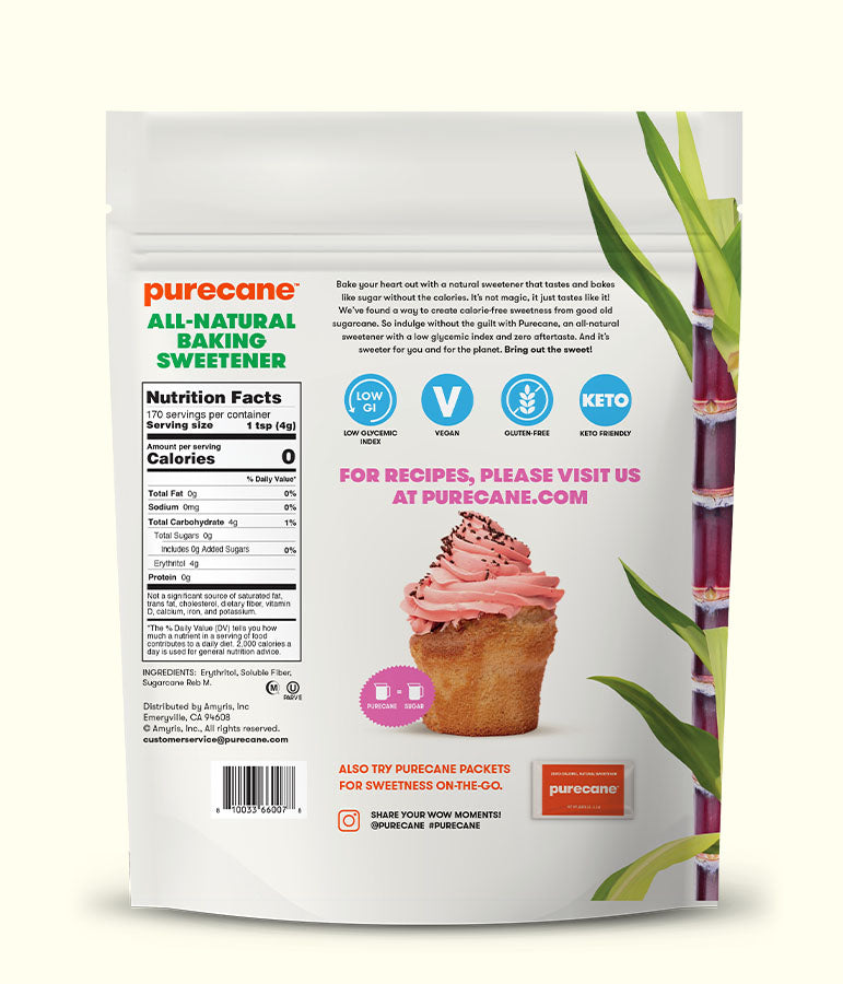 Purecane Baking Sweetener 12oz