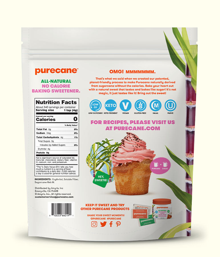 Purecane Baking Sweetener 48oz