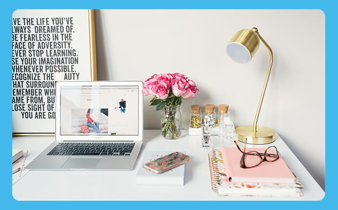 New Year. New Tips. 5 Ways to Stay Productive at Home.
