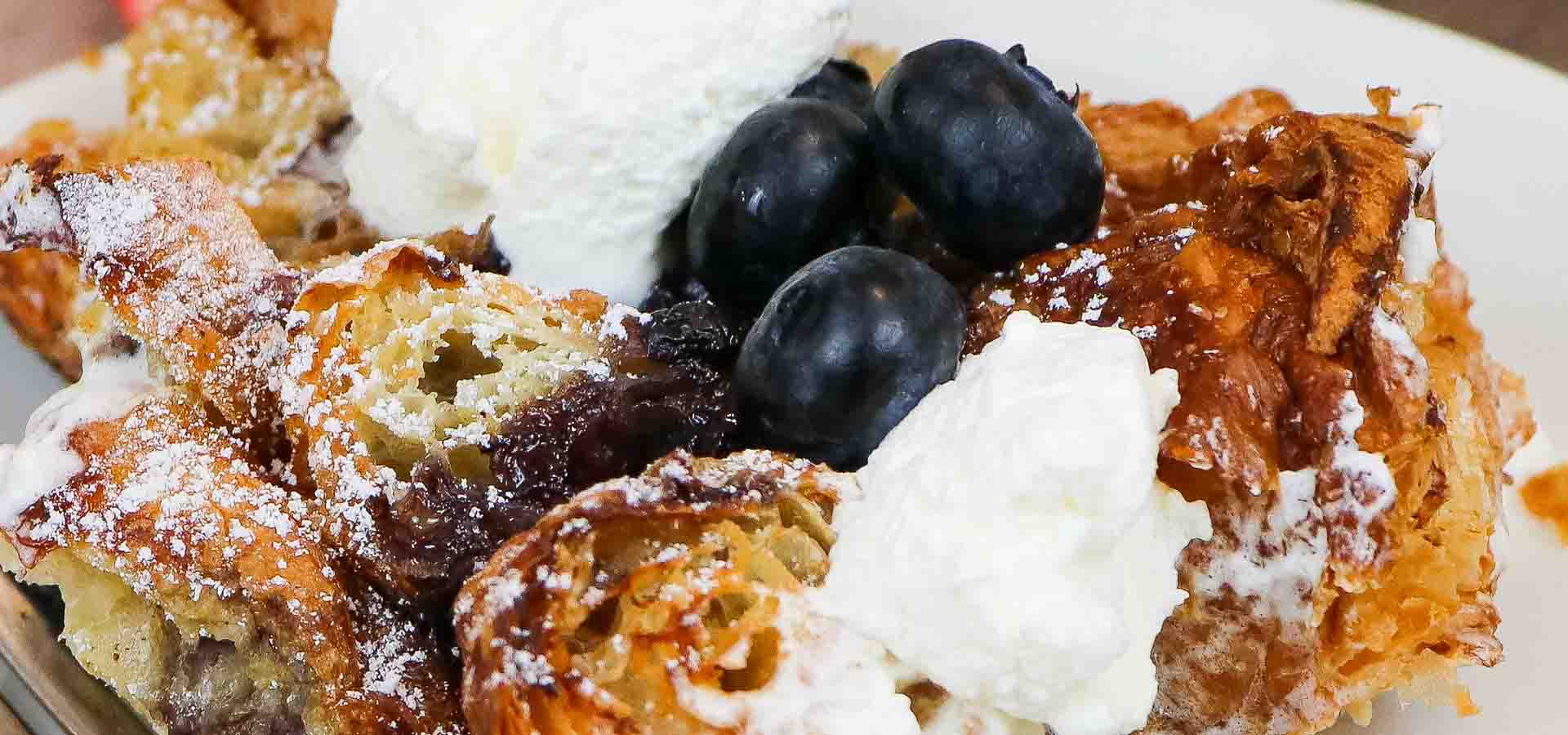 Blueberries & Cream French Toast Bake - Low Sugar Recipe