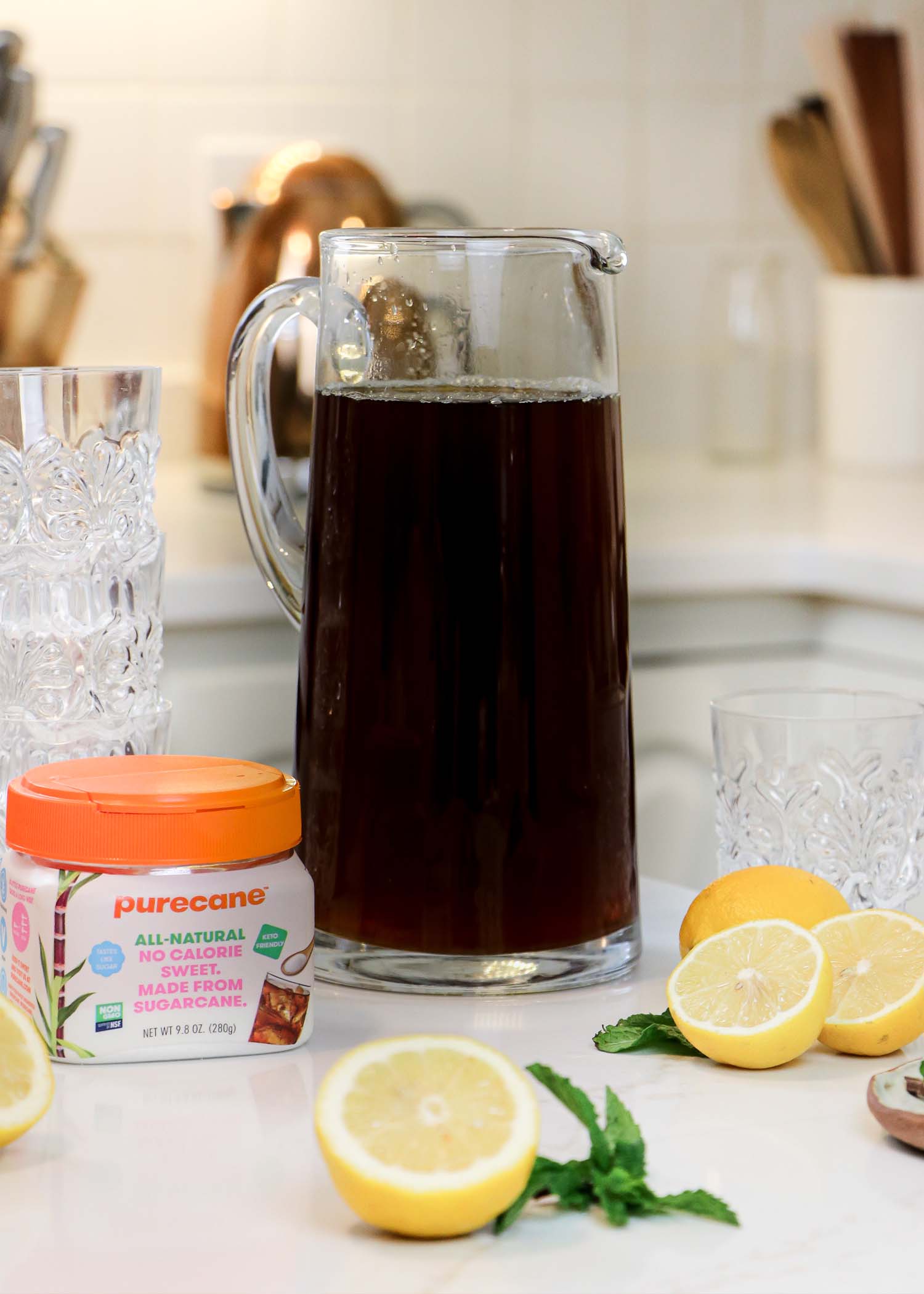 Recipe for Sugar-Free Southern Sweet Tea
