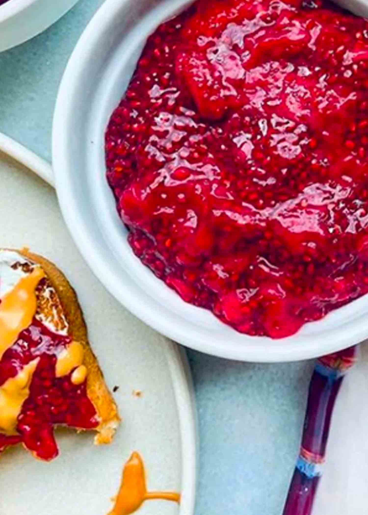 Reduced Sugar Chia Jam Recipe