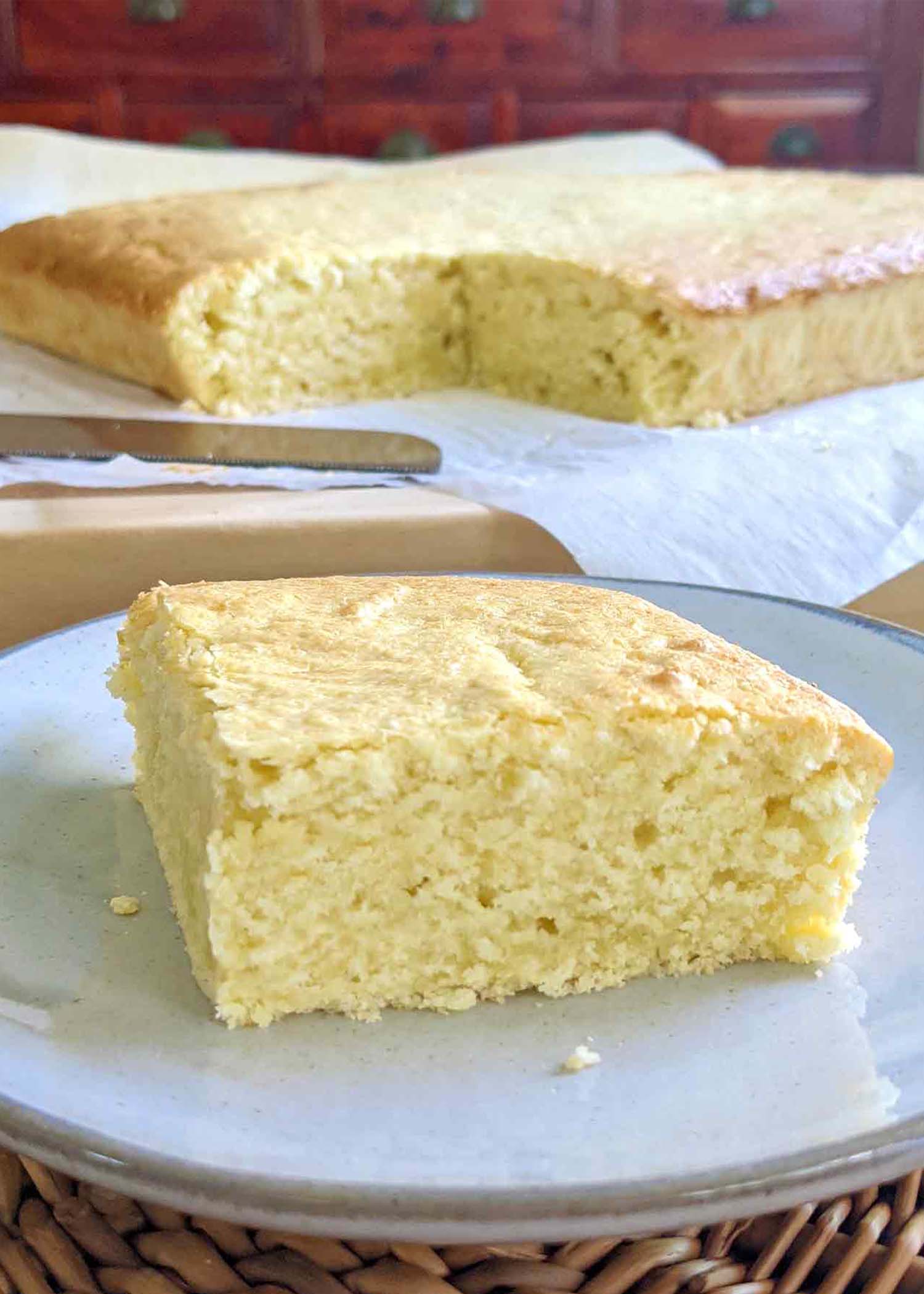 Easy Vanilla Sheet Cake Recipe - Sugar Free