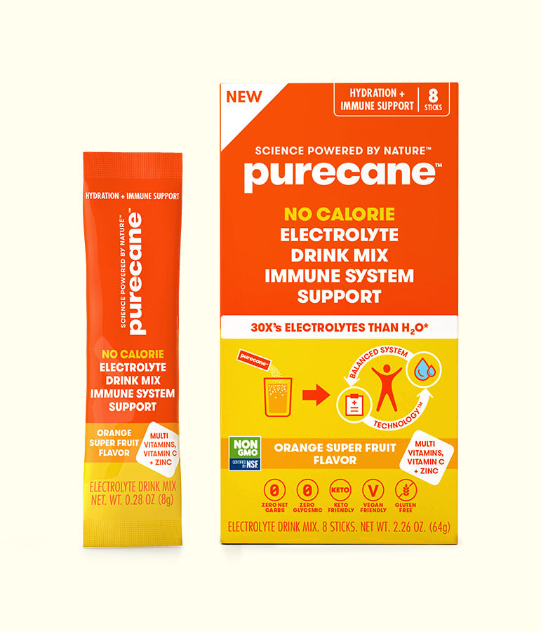 Purecane Electrolyte Drink Mix Packets