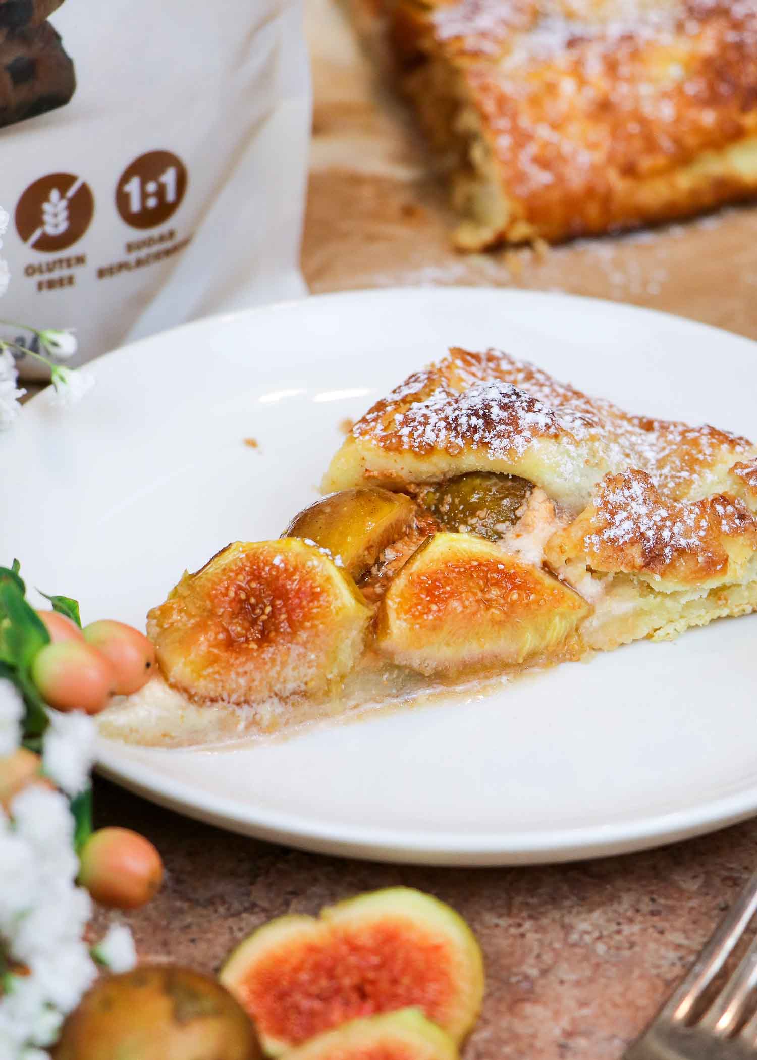 Low Sugar Goat Cheese & Fig Galette Recipe
