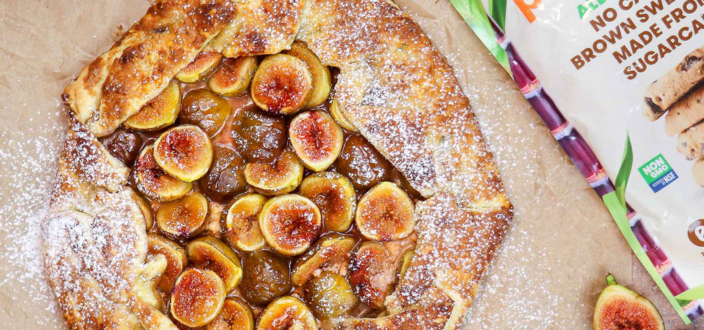 Reduced Sugar Goat Cheese & Fig Galette Recipe