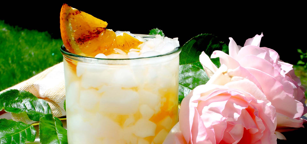 Grilled Orange Wine Spritzer